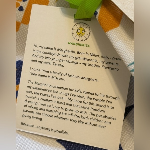 NWT Margherita Maccapani Missoni LUXURY BACKPACK Unisex - Picture 4 of 7